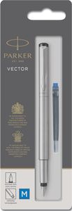 Parker Vector vulpen Cartridgevulsysteem Roestvrijstaal 1 stuk(s)