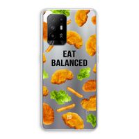 Eat Balanced: Oppo A94 5G Transparant Hoesje