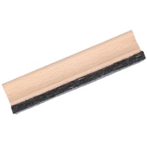 Voordelige krijtbord wisser - 2x - 12 cm - hout - schoolbordwisser