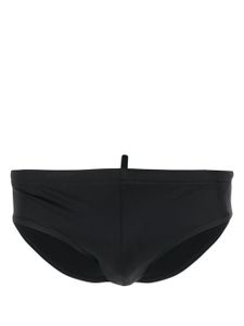 DSQUARED2 slip de bain à logo imprimé - Noir