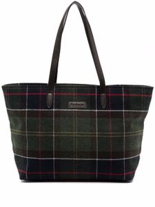 Barbour sac cabas à motif tartan - Vert