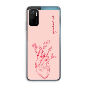 Blooming Heart: Xiaomi Poco M3 Pro 5G Transparant Hoesje