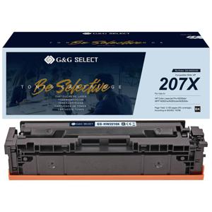 G&G Toner vervangt HP 207X Compatibel Zwart W2210X(207X) GS-HW2210X(207X)