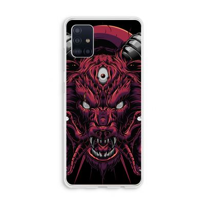 Hell Hound and Serpents: Galaxy A51 4G Transparant Hoesje