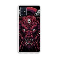 Hell Hound and Serpents: Galaxy A51 4G Transparant Hoesje