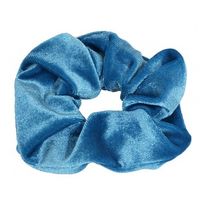 scrunchie Velvet Blue