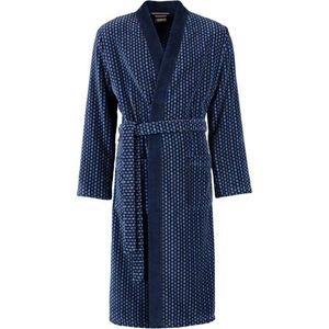 Cawö Cawö Heren Badjas 4851 blauwgrijs 52