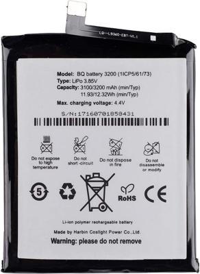 BQ Aquaris X5 Plus accu 3200 origineel