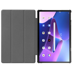 Just in Case Smart Tri-Fold Lenovo Tab M10 Plus (3e generatie) Book Case Blauw