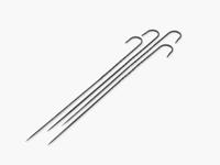 Barebones Cowboy Cooking Skewer/Vleespennen Set/4 Bestek
