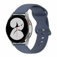 Solid color sportband - Blauw - Xiaomi Mi Watch / Xiaomi Watch 2 / Xiaomi Watch S1 / S2 / S3 / S4