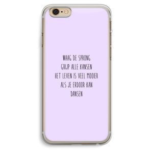 Sprong: iPhone 6 Plus / 6S Plus Transparant Hoesje