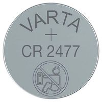 Varta CR2477/6477 Lithium Knoopcel Batterij 6477101401 - 3V - thumbnail