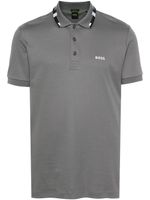 BOSS polo à logo - Gris