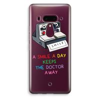 Smile: HTC U12+ Transparant Hoesje