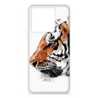 Smartphone hoesje Xiaomi 13T Watercolor Tiger Smartphone hoesje Xiaomi 13T Watercolor Tiger