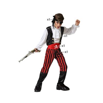 Kinderkostuum Piraat Multicolour Piraten 3-4 Jaar 5-6 Jaar - Maat: 5-6 Jaar - Maat: 5-6 Jaar