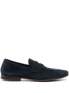 Henderson Baracco mocassins Capri en daim - Bleu