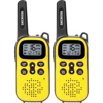 DECROSS DC43 Gelb 2er-Set DC4311100002000 PMR-portofoon