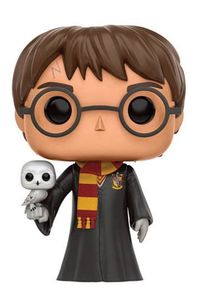 Harry Potter POP! Movies Vinyl Figure Harry with Hedwig 9cm