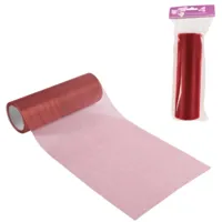 Organza op rol bordeaux 15 cm x 10 m | 24 stuks
