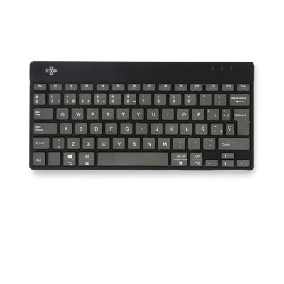 Toetsenbord R-Go RGOCOESWLBL Zwart Qwerty Spaans