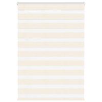 VidaXL Zebra rolgordijn 115x150 cm stofbreedte 110,9 cm marmerbeige