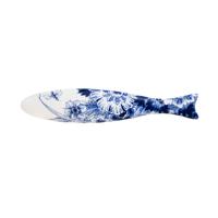 ROYAL DELFT - Blue Herring - Haring Dragonfly Flower