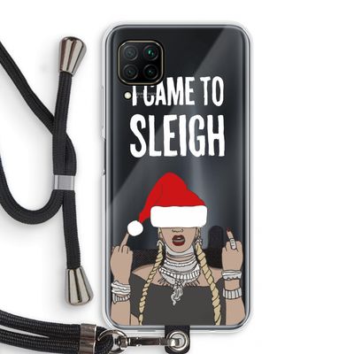 Came To Sleigh: Huawei P40 Lite Transparant Hoesje met koord