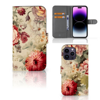 Hoesje voor iPhone 15 Pro Max Bloemen - thumbnail