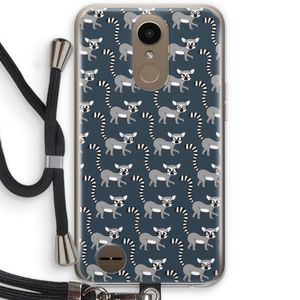 Makis: LG K10 (2017) Transparant Hoesje met koord
