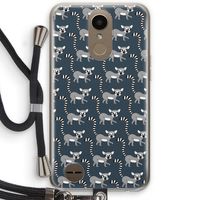 Makis: LG K10 (2017) Transparant Hoesje met koord