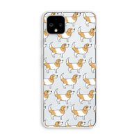 Doggy: Pixel 4 XL Transparant Hoesje