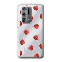 Framboosjes: Huawei P40 Pro Plus Transparant Hoesje