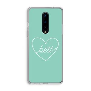 Best heart pastel: OnePlus 8 Transparant Hoesje