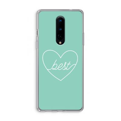 Best heart pastel: OnePlus 8 Transparant Hoesje