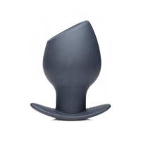 XR Brands Ass Goblet - Silicone Hollow Butt Plug - Small