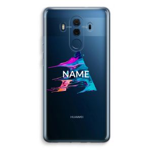 Abstract Spectrum: Huawei Mate 10 Pro Transparant Hoesje