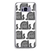 Cats: Samsung Galaxy S8 Plus Transparant Hoesje