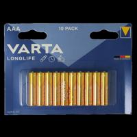 Varta Batterij AAA micro 10 Stuks