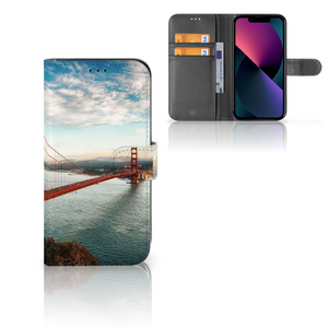 Apple iPhone 13 Flip Cover Golden Gate Bridge