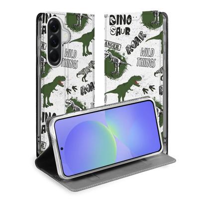 Samsung Galaxy A37 Smart Cover Hoesje Dinosaurus