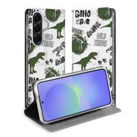 Samsung Galaxy A37 Smart Cover Hoesje Dinosaurus