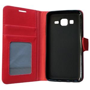 Galaxy On7 hoesje rood