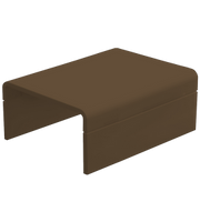 Canalit CS25 E B eindstuk 25X13 Systeem 25 bruin 933041