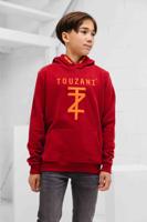 Touzani Shusui Hoodie Kids Rood - Maat 140 - Kleur: Rood | Soccerfanshop Touzani Shusui Hoodie Kids Rood - Maat 140 - Kleur: Rood | Soccerfanshop