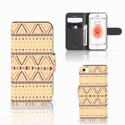 Apple iPhone 5 | 5s | SE | Telefoon Hoesje | Aztec Yellow