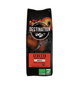 Koffie stretto gemalen bio