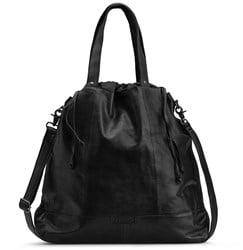 MUUD Lofoten XL Black - Handgemaakt leren tas voor diverse projecten 42x52x15cm