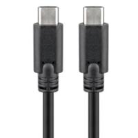 Goobay USB-C - USB-C laadkabel 1m zwart - 9550204